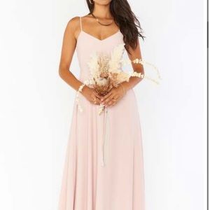 Show me your mumu faith maxi dress in dusty pink